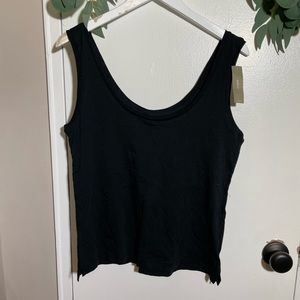 NWOT J CREW vintage cotton crew tank top Size M